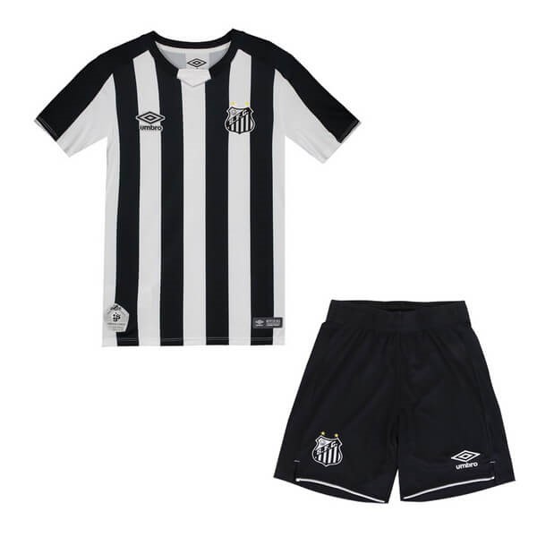 Camiseta Santos Primera equipación Niño 2019-2020 Blanco Negro